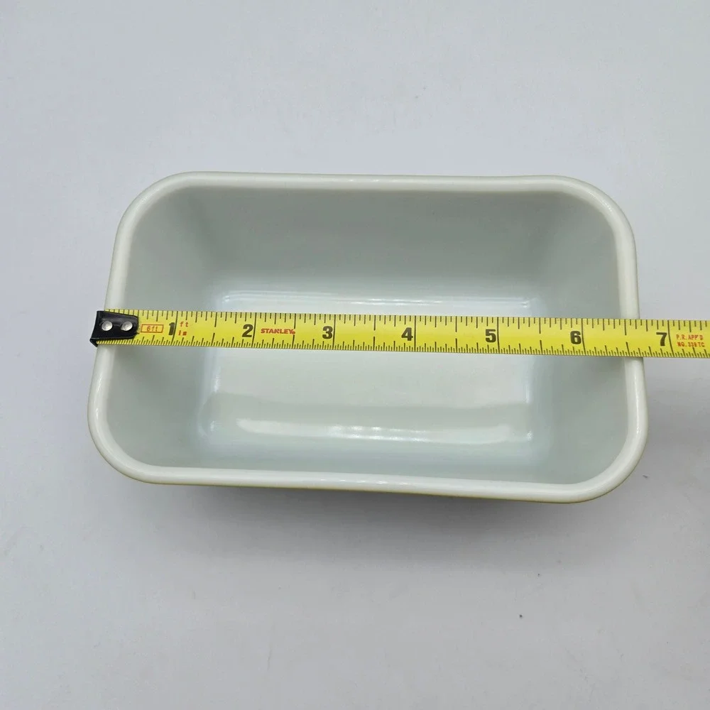 Vintage Pyrex Spring Blossom Refrigerator Dish 502 Crazy Daisy 1.5 Pt No Lid